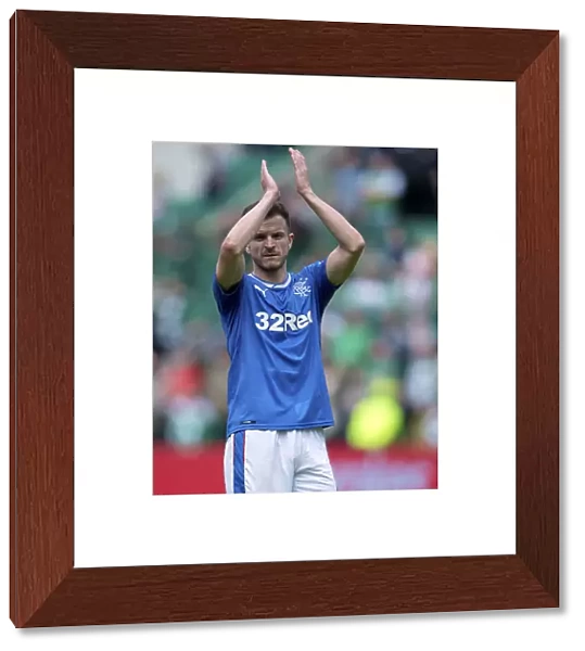 Rangers Andy Halliday Celebrates Premiership Win at Easter Road: A Heartfelt Salute to the Fans