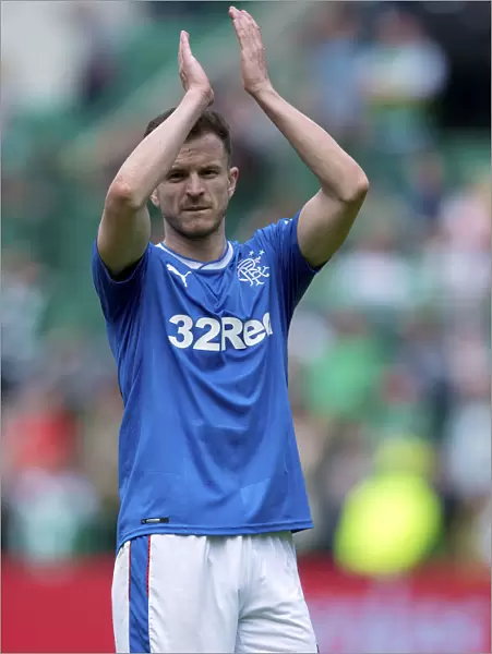 Rangers Andy Halliday Celebrates Premiership Win at Easter Road: A Heartfelt Salute to the Fans
