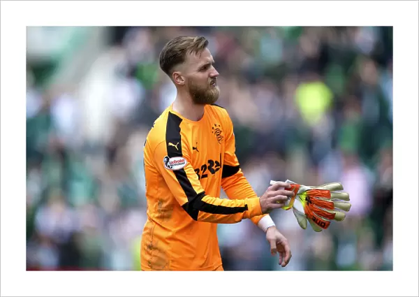 Rangers Jak Alnwick Embraces Fans with Gloves Up: A Heartwarming Moment at Easter Road