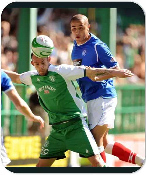 Steven Fletcher and Madjid Bougherra: Rangers Heroes in Clydesdale Bank Premier League Victory over Hibernian (3-2)
