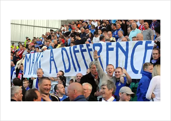 Make a Difference: Rangers Comeback Win Against Hibernian in the Clydesdale Bank Premier League (3-2)