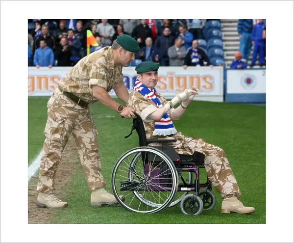 Rangers vs. Heart of Midlothian: Honor and Pride - The Royal Marines Half-Time Tribute (2-0)