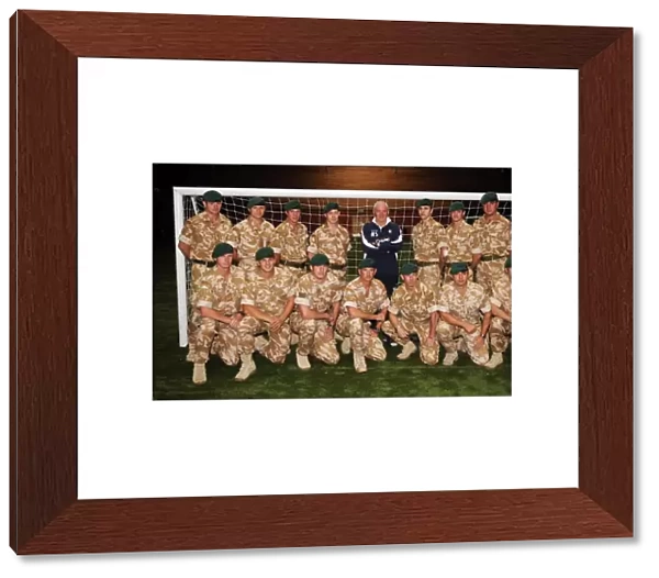 Rangers Manager Walter Smith Interacts with Armed Forces Personnel at Murray Park Training, May 2009