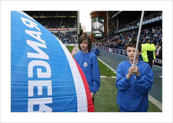 Rangers Football Club: 2-0 Victory over Heart of Midlothian - Guard of Honor at Ibrox