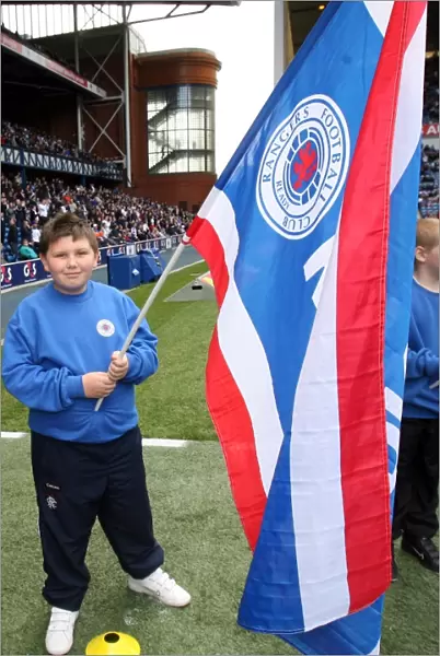 Rangers Football Club's Triumphant Guard of Honor: Celebrating a Glorious 2-0 Victory over Heart of Midlothian