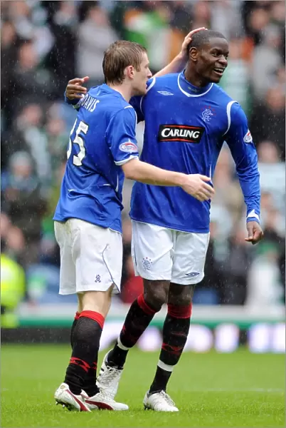 Rangers: Steven Davis and Maurice Edu's Jubilant Moment as Rangers Secure 1-0 Victory Over Celtic at Ibrox