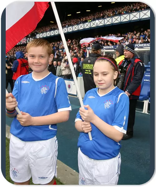 Rangers Flag Bearers: Triumphant 1-0 Victory over Celtic at Ibrox