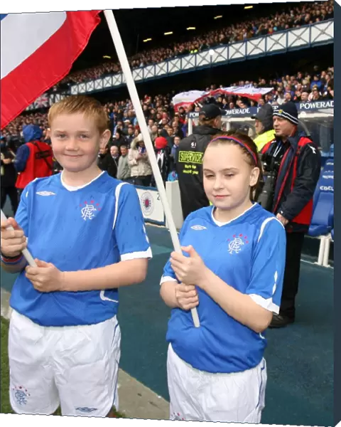 Rangers Flag Bearers: Triumphant 1-0 Victory over Celtic at Ibrox