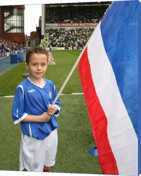 Rangers Flag Bearers Triumph: Celebrating Historic 1-0 Victory over Celtic at Ibrox