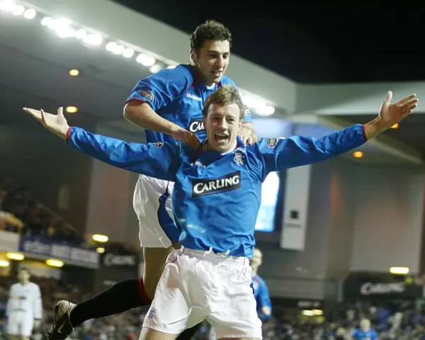 Rangers Triumph: Unforgettable Moments from the 4-1 Victory Over Dunfermline (23 / 03 / 04)