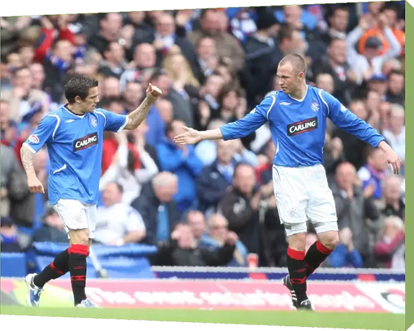 Rangers Glory: Miller and Novo Celebrate 2-1 Victory Over Aberdeen