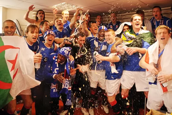 Rangers Football Club: 2008-09 Scottish Premier League Champions - Triumphant Celebration at Tannadice Park