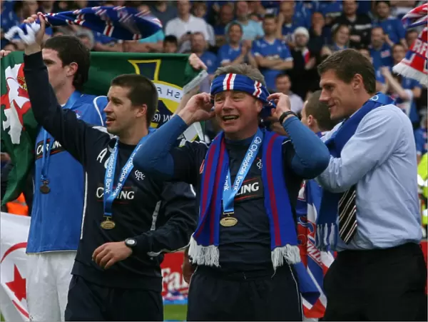 Ally McCoist's Title-Winning Euphoria: Rangers 2008-09 Scottish Premier League Championship
