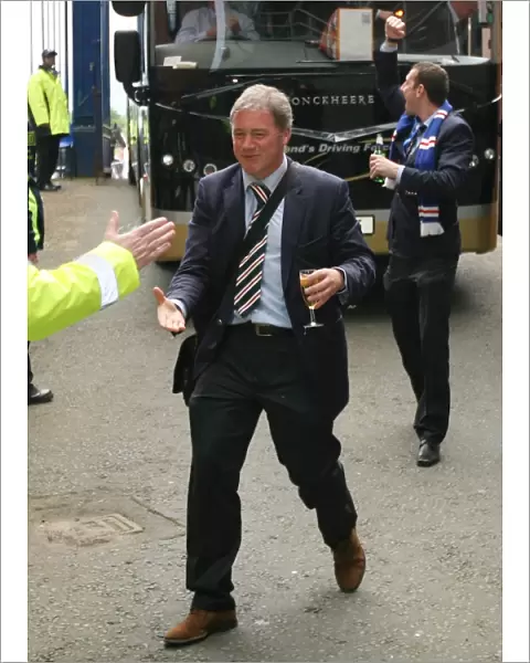 Ally McCoist's Champion Return: Rangers Title-Winning Victory at Ibrox (2008-09 vs Dundee United)