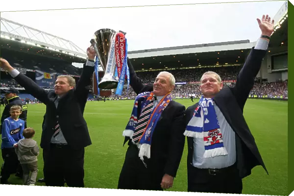 Rangers Football Club: Champions Parade (2008-09) - Celebrating Victory with McCoist, Smith, and Durrant