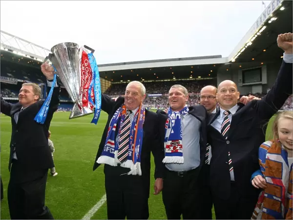 Title Triumph with McCoist, Smith, Durrant, and McDowall: Rangers 2008-09 Clydesdale Bank Premier League Champions