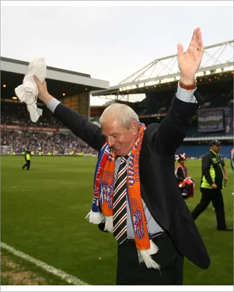 Soccer - Dundee United v Rangers - Clydesdale Bank Premier League - Rangers Champions Title Party - Ibrox