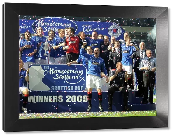 Rangers Football Club: Triumphant Homecoming with the Scottish Cup - 2009 Scottish Cup Champions
