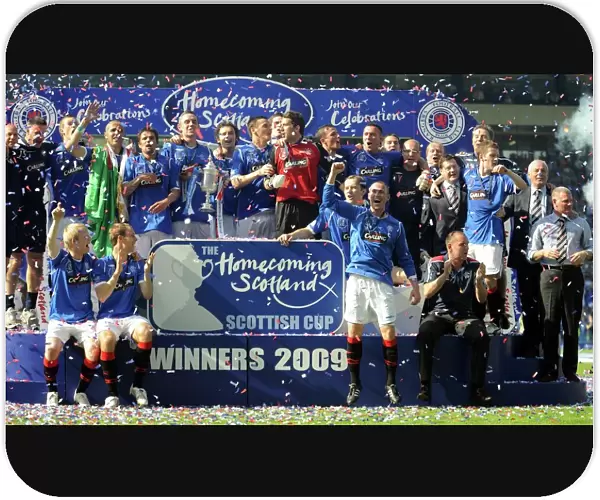 Rangers Football Club: Triumphant Homecoming with the Scottish Cup - 2009 Scottish Cup Champions