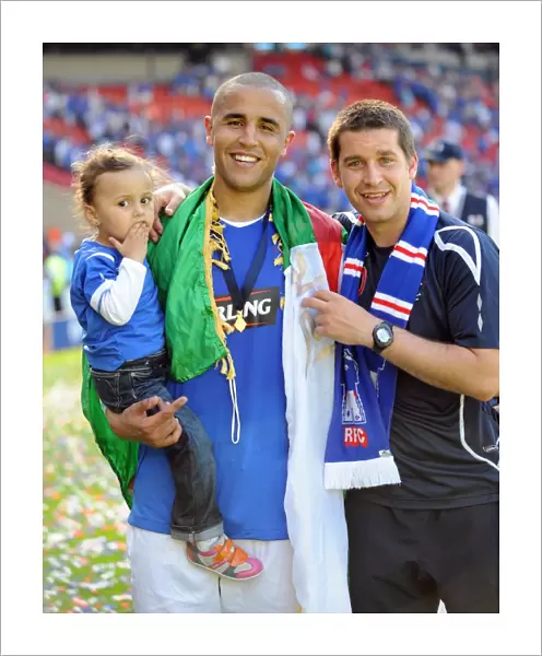 Rangers Football Club: Majid Bougherra's Triumphant Homecoming with the Scottish Cup (Champions 2009)