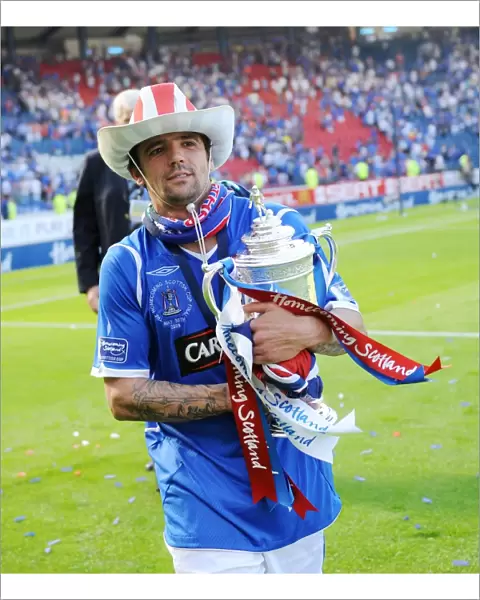 Rangers Football Club's Triumphant Homecoming with Nacho Novo: Scottish Cup Victory (2009)