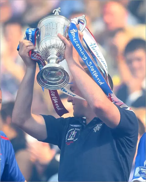 Rangers Football Club: Kris Boyd Celebrates Homecoming Scottish Cup Victory (2009)