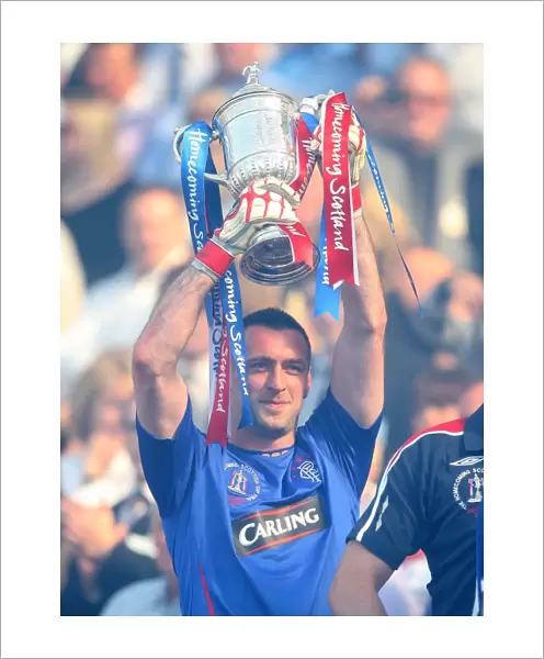 Rangers Football Club: Allan McGregor Celebrates Homecoming Scottish Cup Championship Win (2009) - Rangers vs Falkirk, Hampden Park