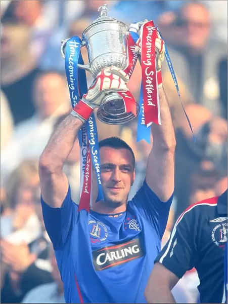 Rangers Football Club: Allan McGregor Celebrates Homecoming Scottish Cup Championship Win (2009) - Rangers vs Falkirk, Hampden Park
