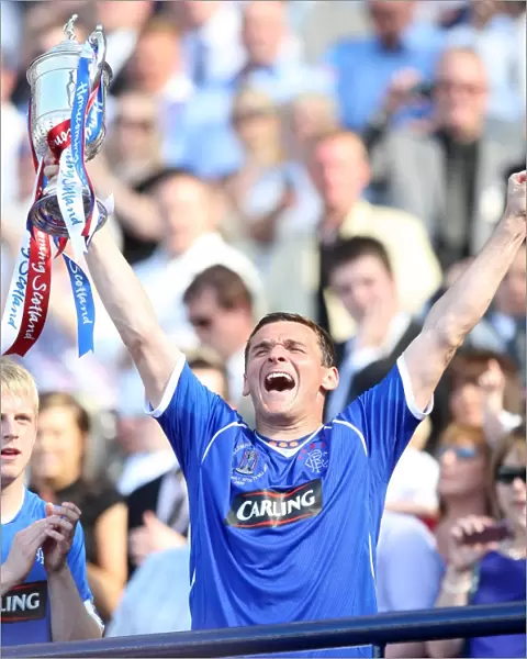 Rangers Football Club: Lee McCulloch Celebrates Homecoming Scottish Cup Victory (2009)