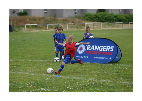 Rangers Soccer School: Summer Training at Renfrew Juniors FC Ground