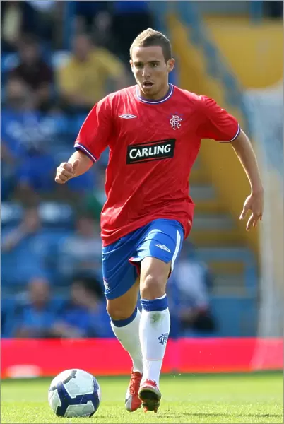 Aaron Niguez Scores the Second: Portsmouth Leads 2-0 Against Rangers at Fratton Park (Pre-Season Friendly)