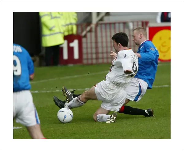 Stephen Hughes Scores the Decisive Goal: Motherwell 0-1 Rangers (April 4, 2004)