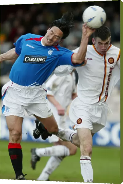Michael Mols Scores the Thrilling Winner for Rangers against Motherwell (April 4, 2004)
