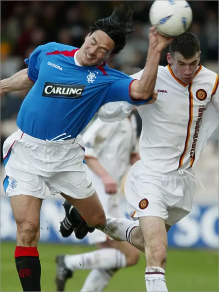Michael Mols Scores the Thrilling Winner for Rangers against Motherwell (April 4, 2004)