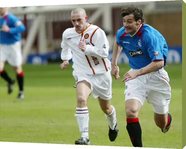 Rangers Football Club: Paolo Vanoli's Game-Winning Goal Against Motherwell (April 4, 2004)