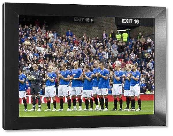 Rangers Players Honor David Will: A Minute's Silence at Ibrox Stadium (0-0 vs Aberdeen)