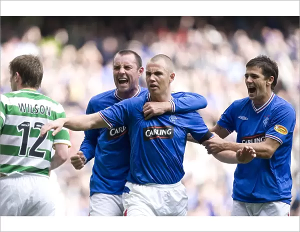 Kenny Miller's Brace: Rangers Take the Lead 2-1 Against Celtic at Ibrox