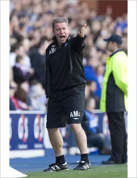 Ally McCoist at Ibrox: Rangers Secure Thrilling 2-1 Victory Over Celtic in the Clydesdale Bank Premier League