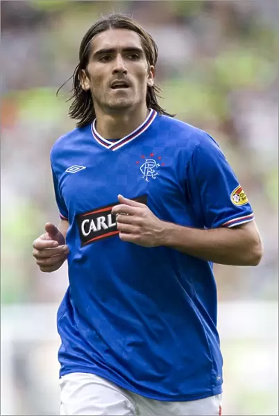 Pedro Mendes Scores the Dramatic Winner for Rangers against Celtic at Ibrox Stadium - Clydesdale Bank Premier League