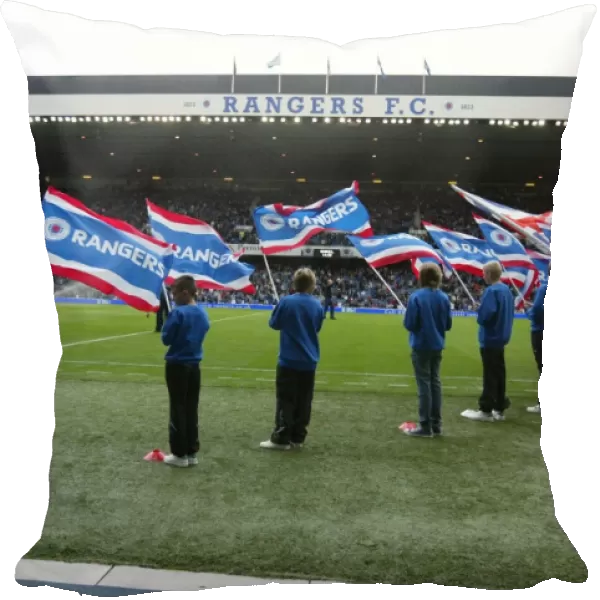 Clydesdale Bank Premier League: Rangers vs Aberdeen - Flag-Bearing Showdown at Ibrox Stadium (0-0)