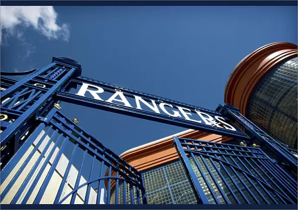 Rangers FC vs Bury: Pre-Season Friendly at Iconic Ibrox Stadium - The Blue Gates (Scottish Cup Champions 2003)