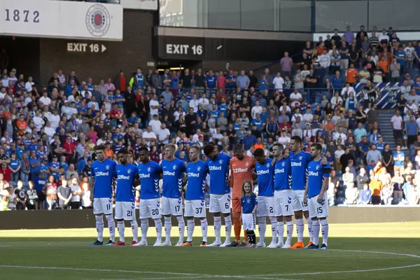 Rangers Football Club: A Moment of Respect - Pre-Season Silence at Ibrox Stadium