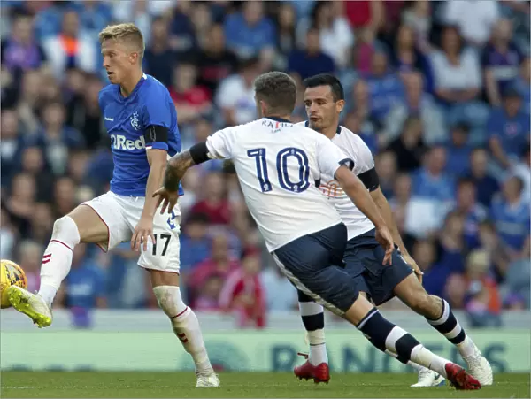 Rangers FC's Young Star Ross McCrorie Shines in Pre-Season Victory at Ibrox Stadium: A New Generation Rises for Scottish Cup Champions (2003)