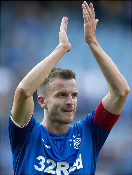 Rangers Andy Halliday Pays Tribute to Fans: A Heartfelt Salute at Ibrox Stadium (Scottish Cup Winning Moment)