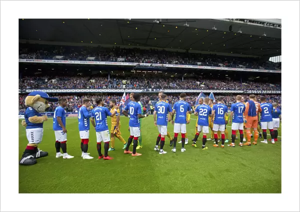 Sportsmanship at Ibrox: Rangers and Wigan Athletic Pre-Season Friendly - Scottish Cup Champions United in Tradition (2003)
