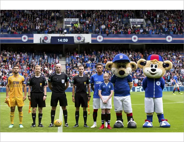Rangers Tavernier and Wigan's Morsy: A Captain's Reunion at Ibrox Stadium (Scottish Cup Champions)