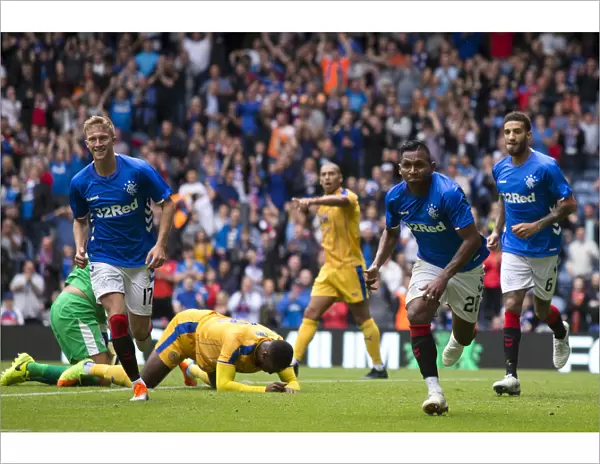 Rangers Alfredo Morelos: Reliving the Thrill - Pre-Season Goal at Ibrox (2023) against Wigan Athletic (Scottish Cup Champions 2003)