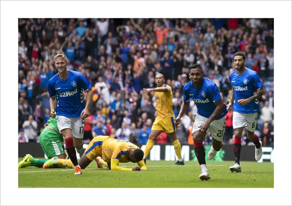 Rangers Alfredo Morelos: Reliving the Thrill - Pre-Season Goal at Ibrox (2023) against Wigan Athletic (Scottish Cup Champions 2003)