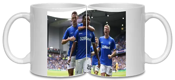 Rangers: Morelos and Katic's Unforgettable Goal Celebration at Ibrox Stadium