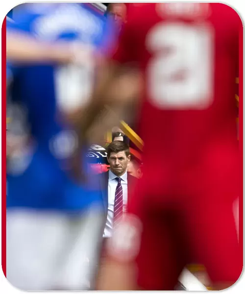 Steven Gerrard at Pittodrie: Rangers Manager Leads Team Against Aberdeen in Ladbrokes Premiership